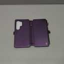 for Samsung Galaxy S26 Ultra Wallet Case Magnetic [Compatible with Magsafe] [RFID Blocking Card Holder] [Zipper] Detachable Drop-Proof Protective Phone Cases for Galaxy S26 Ultra 6.9", Purple