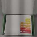 102 Pack Happy Birthday Cards Bulk Box Set with Envelopes 4 x 6 inch, Blank Inside, 6 Designs for Students, Work, Office, Colorful Ombre Font (Plus 102 Pack Envelopes)