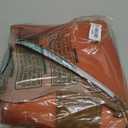 2 Pcs Thanksgiving Pumpkin Pie Fancy Dress Costume with Plush Pumpkin Pie Hat Unisex Cosplay Party Clothes Halloween Outfit for Funny Food Cosplay Party