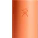 Hydro Flask Water Bottle - Insulated Stainless Steel - Wide Mouth Flex Straw Lid, Non Spill, Leakproof and Refillable in 40 Oz Nectar Orange