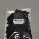 3Pairs Fingerless Cotton Gloves, Black Moisturizing Gloves, Fingerless Cotton Gloves for Eczema, Cut 5 Fingertips Overnight Hydration Fits Most Dry Hands