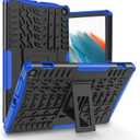 ROISKIN for Amazon Kindle Fire Max 11 Case (2023 Release 13th Generation), Dual Layer Heavy Duty Shockproof Impact Resistance Drop Proof Military Grade Kids Case with Kickstand for Fire Max 11 (Blue)