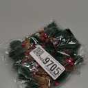 20 Pieces Artificial Christmas Floral Picks, Red Berry Picks and Sprays, Christmas Fake Pine Branches Evergreen Branch Holly Stem, DIY Artificial Flowers Wreath Wedding Home Decor Xmas Ornaments