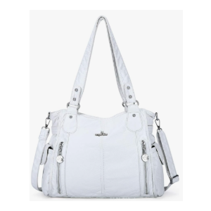 Angel Kiss Handbags for Womens Top-Handle Hobo Purse Roomy Casual Shoulder Bags PU Tote Satchel Purse for Women