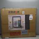 SMIROR Matte Black Bathroom Mirror for Over Sink 36x 30 inch, Metal Thick Frame Rectangle Vanity Mirror for Wall, Anti-Rust, Horizontally or Vertically Mounted