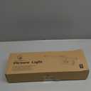 16" Light for Wall Picture with 6000mAh Battery - Brass Operated Wireless Wall Art Light with Remote Control for Artwork, Mirror & Portrait