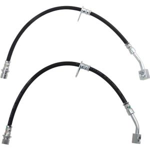 TRQ Brake Hose Set Compatible with 2010-2015 Chevrolet Camaro