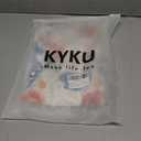 KYKU Hawaiian Shirt for Men: Tropical Summer Beach Short Sleeve Button Down Shirt with Pocket (S)