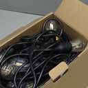 EDISHINE Smart String Lights, 48ft Outdoor Patio Lights with 18 Shatterproof Acrylic RGB LED Bulbs, APP & WiFi Control, Compatible with Alexa, Waterproof Dimmable Outdoor Lights for Halloween Decor