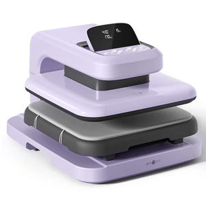 HTVRONT Auto Heat Press 2 - Heat Press Machine for T Shirts with Adjustable Pressure & Higher Heating Height, Heats Up Fast & Evenly Heat Press 15x15 for HTV, Sublimation, Heat Transfer Projects