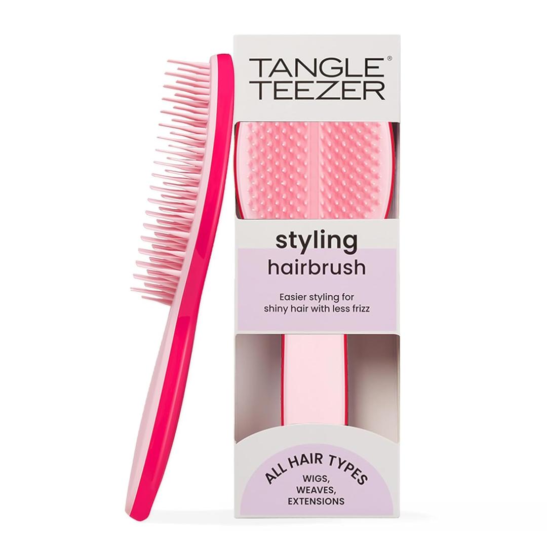 Tangle Teezer The Ultimate Styler Hair Styling Brush for Dry Styling, Maintains, Blends & Adds Volume, Texture & Shine, Sweet Pink
