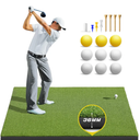 Bltend Golf Mat: 5x4ft & 5x5ft Heavy-Duty Golf Hitting Mats Practice Outdoor/Indoor, Elite Dense Artificial Turf Matt Training Aid for Backyard/Garage/Driving Range/Simulators