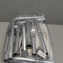 Shower Chair with Back for Elderly and Disabled, Shower Seat Bench Stool, Adjustable Height, 350 lbs Capacity, FSA/HSA Eligible, Rectangular