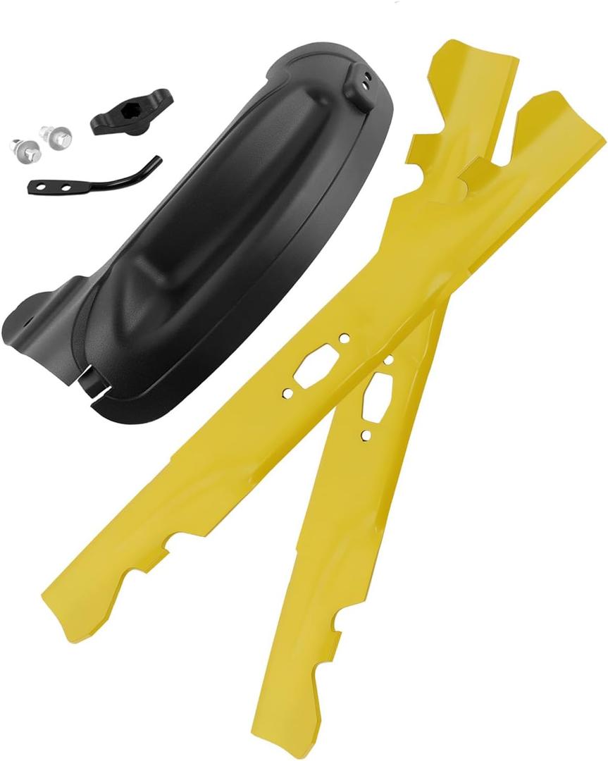 HQPASFY 19A30047100 Mulching Kit Compatible with 46" Deck CubCadet XT1-LT46 KH XT2-LX46 KH FAB ZT1-46 KH FAB Zero Turn Mower Replaces 19A30047066, 19A30047791, 19A30047OEM