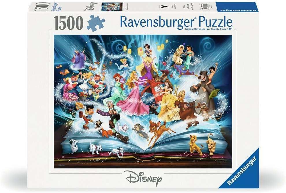 Ravensburger Disney Storybook 1500 Piece Jigsaw Puzzle for Adults and Kids Age 12 Years Up