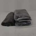 Delara Organic Cotton Luxuriously Plush Bath Towel Pack of 4 | GOTS & OEKO-TEX Certified | Premium Hotel Quality Towels | Feather Touch Technology|650 GSM Long Staple|Soft, Quick Dry & Ultra-Absorbent (Dark Grey)