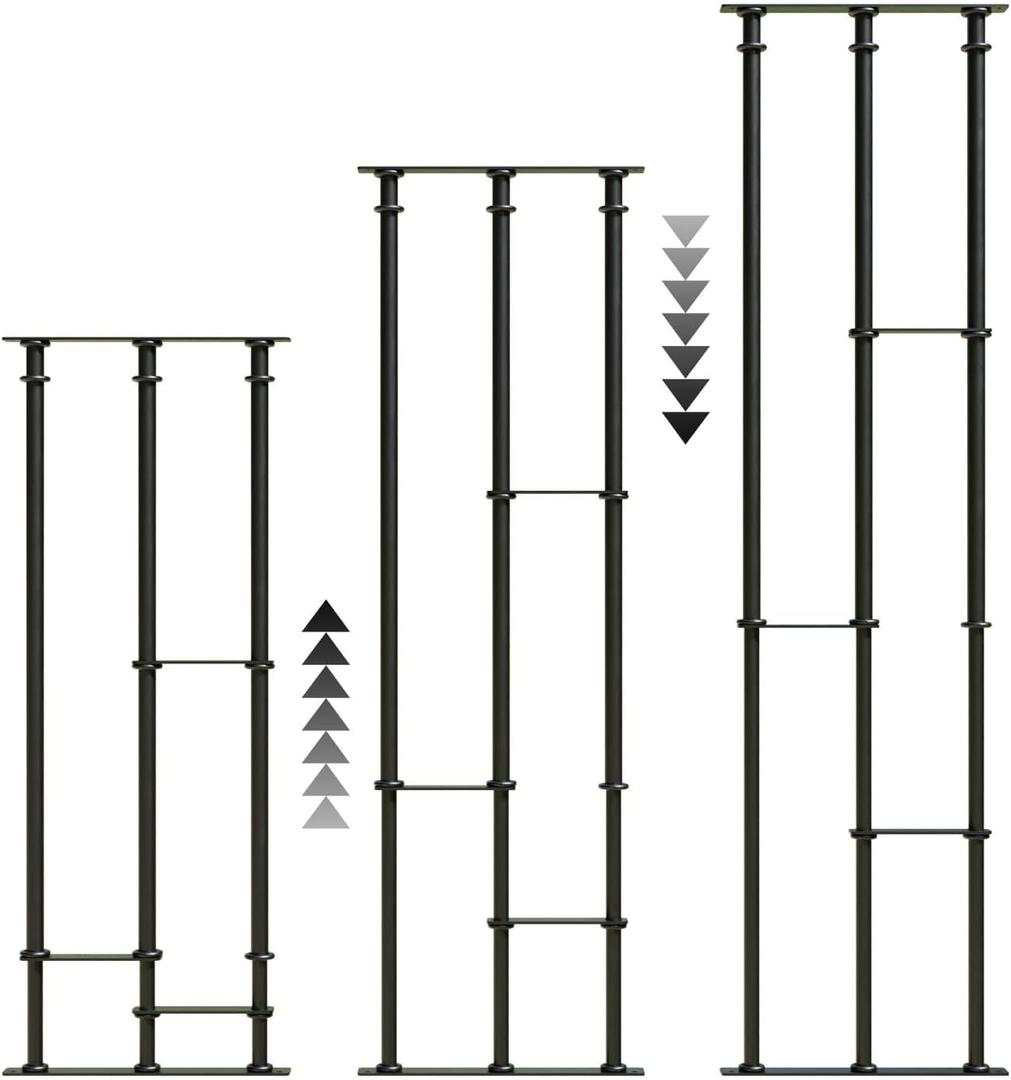 Window Bars - SWB | Adaptable Security Bars for Windows | Model A | Easy and Quick Installation | Adjustable Window protections | Modular System, Price is per 1 Module (Image Shows 3 modules)., Grande