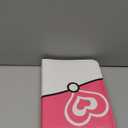 4 Pockets Trading Card Binder, 400 Card Holders with 50 Removable Sleeves, Portable Card Binder Album with zipper, Card holder Book for Game, Sport Collection (Pink)