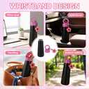 Water bottles kids,316 Stainless steel water bottle, 15 oz Metal water bottle, Sports water bottle Keep Hot&Cold for Running Gym Workout Cycling Kids (black)