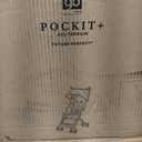 gb Pockit+ All-Terrain, Ultra Compact Lightweight Travel Stroller with Canopy and Reclining Seat in Velvet Black
