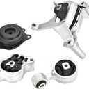 Engine Motor Mount Set Compatible with Nissan Altima 2.5L 2007-2017 Auto Transmission Motor Mount Replace A4350 A4353 A4340 A4339