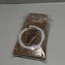 Lanpn 24 Inch Christmas Tree Collar, Faux Fur Tree Collar Christmas Tree Skirt Tree Stand Cover for Small Pencil Artificial Trees Winter Home Party Holiday Indoor Xmas Decor (Brown, 60cm)