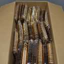 bUCLA 600 Pieces Gold Plastic Silverware - Plastic Gold Utensils - Heavyweight Disposable Cutlery - 200 Forks, 200 Spoons, 200 Knives for Party & Wedding (7.4inch-Silverware Set)