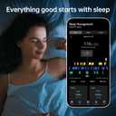 Smart Ring with Call/Clock/Events Alerts, No APP Subscription, Body Temp/Heart Rate/Women's Health Tracker, 5ATM Waterproof Fitness Ring for Android & iOS, Size: 7#