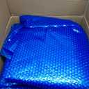 Solar Pool Cover 12 Ft Diameter Round Solar Blanket for Above Ground Inground Pools, Hot Tub SPA Bubble Wrap Pool Protector, 12 Mil Circle Thermal Covers Floating Blanket Mat for Swimming Pools