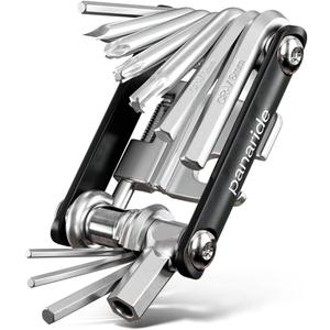 Bicycle Multi Tool with Chain Breaker 20in1 Professional Bike Repair Kit. Includes Hex, Torx T25/T30, Mavic Spoke Wrench & Valve Core Remover. Compact & Lightweight for Road, MTB & Gravel