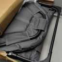 Camping Cot with Mattress, No Assembly Required Heavy Duty Folding Camping Cot for Adults, 550 Lbs Capacity Adjustable Portable Sleeping Bed for Indoor, Outdoor & Patio Use (L''70), L''70in