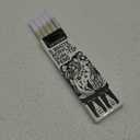 ARTISTRO 5 White Dual-Tip Acrylic Paint Pens - 5mm Dot + 1mm Fine Tips - Multisurface Markers for Fabric, Glass, & More
