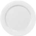 Bestluck 100PCS White Plastic Dinner Plates 10inch, Premium Hard Disposable Plates for Party, Wedding