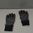 MOREOK Winter Gloves for Men/ Women -10°F 3M Thinsulate Warm Touch Screen Snow Ski Bicycle Bike Gloves for Driving/ Cycling/ Running/ Hiking-Deep Gray-Size L