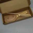 3PCS Bamboo Hair Brush Set,Natural Wooden Brush for Women, madam, Paddle Detangling Brush for Dry/Curly/Thick/Thin/Straight Hair