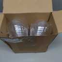 Sratte 24 Pcs Christmas Fillable Ornaments Ball Clear Plastic Ornaments DIY Craft Ball for Christmas Wedding Xmas Holiday Party Tree Decor Home(Clear,3.94 Inch)