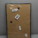 MCS Trendsetter 16x24 Poster Frame Black High-Gloss, Vertical & Horizontal Wall Hanging Large Picture Frame for Photos, Posters & Art Prints (2-Pack)