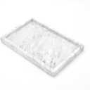 Yew & Tulip Natural Carrara White Marble Vanity Tray, Natural White Marble Serving Tray for Bathroom, Kitchen, Vanity, Home Decor, Wedding etc. (12" x 8" x 1.2")