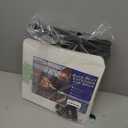 URPOWER Dog Car Seat Cover for Pets 100% Waterproof Seat Cover Hammock 600D Heavy Duty Scratch Proof Nonslip Durable Soft Back Seat Covers for Full Size Trucks (XL - 60" Length, Black)