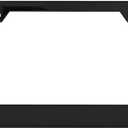 GG Grand General 60438 Black Semi-Gloss Powder Coated License Plate Frame with 2 Holes