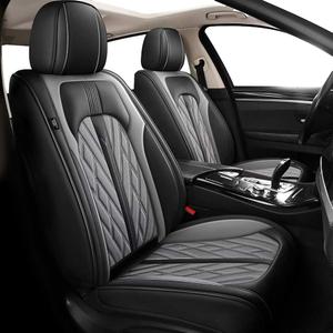 TTX LIGHTING Seat Covers for Car Full Set Fit for Honda Accord 2003-2017, Automotive Leather Seat Cushion Breathable Waterproof Seat Protectors with Airbag Compatible(red)