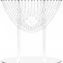 24'' Tall Wedding Centerpiece Table Decoration Acrylic Clear Flower Stand Display Rack for Event Party Decoration
