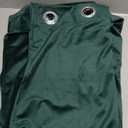 Timeper Dark Green Velvet Curtains, 102 inches Blackout Curtains Super Soft Home Decor Thermal Insulated Energy Saving for Sliding Door/Privacy Room Dividers, Grommet Top, W52 x L102, 2 Panels