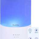 BlueHills Premium 4000 ml Tall Essential Oil Diffuser 4L 4 Liter 50 Hour Run with Remote Timer Aroma Humidifier 1 Gallon Big Capacity High Mist Output for Large Room Huge Size Mood Lights White T401 (4000ml-t401)
