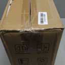 ELPHECO Hanging Trash Can with Lid 2.5 Gallon Kitchen Compost Bin for Under Sink, Plastic Wall-Mounted Garbage Can, Small Kitchen Trash Bin, Small Trash Can with Lid for Office, Bathroom, Black