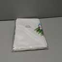 Chinoiserie Blue and White Christmas Tree Towels - Set of 2, Kitchen and Bathroom Hand Towels - Coquette Red Blue Decorations