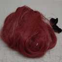 morvally 39 Inches Long Red Wig with 2 Ponytails for Women - Anime Cosplay Wigs for Womens Halloween Costume Party (Red, Adults)