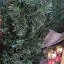 7 ft. Pre-Lit Cactus Artificial Christmas Tree with LED Lights and Ball Ornaments