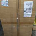 32"×18" Vinyl Basement Sliding Window,Removable Flange,White