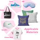 CAREGY HTV Heat Transfer Vinyl Bundle: 42 Pack 12" x 10" Sheets Iron on Vinyl, 30 Assorted Colors, Heat Transfer Vinyl for DIY T-Shirt